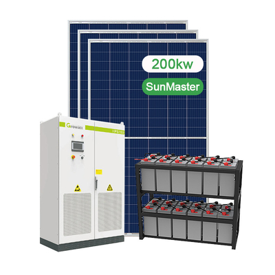 Factory Commercial 1000Kwa 2000Kw 1Mw Panel On Grid Inverter Solar Energy Power System For Africa